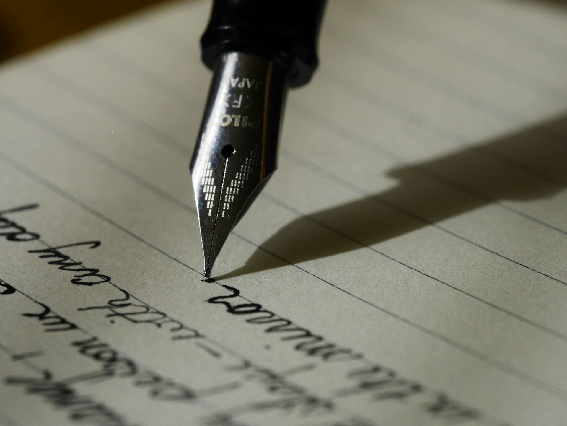 Professional editing services